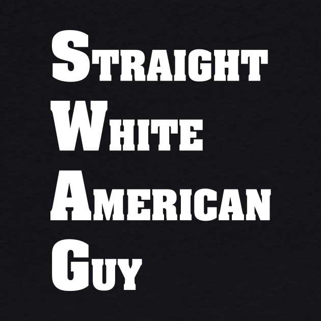 STRAIGHT WHITE AMERICAN GUY by TheCosmicTradingPost